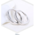 Ready to Ship High End 925 Sterling Silver Couple Rings